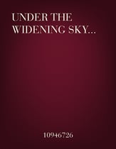 Under the Widening Sky Organ sheet music cover